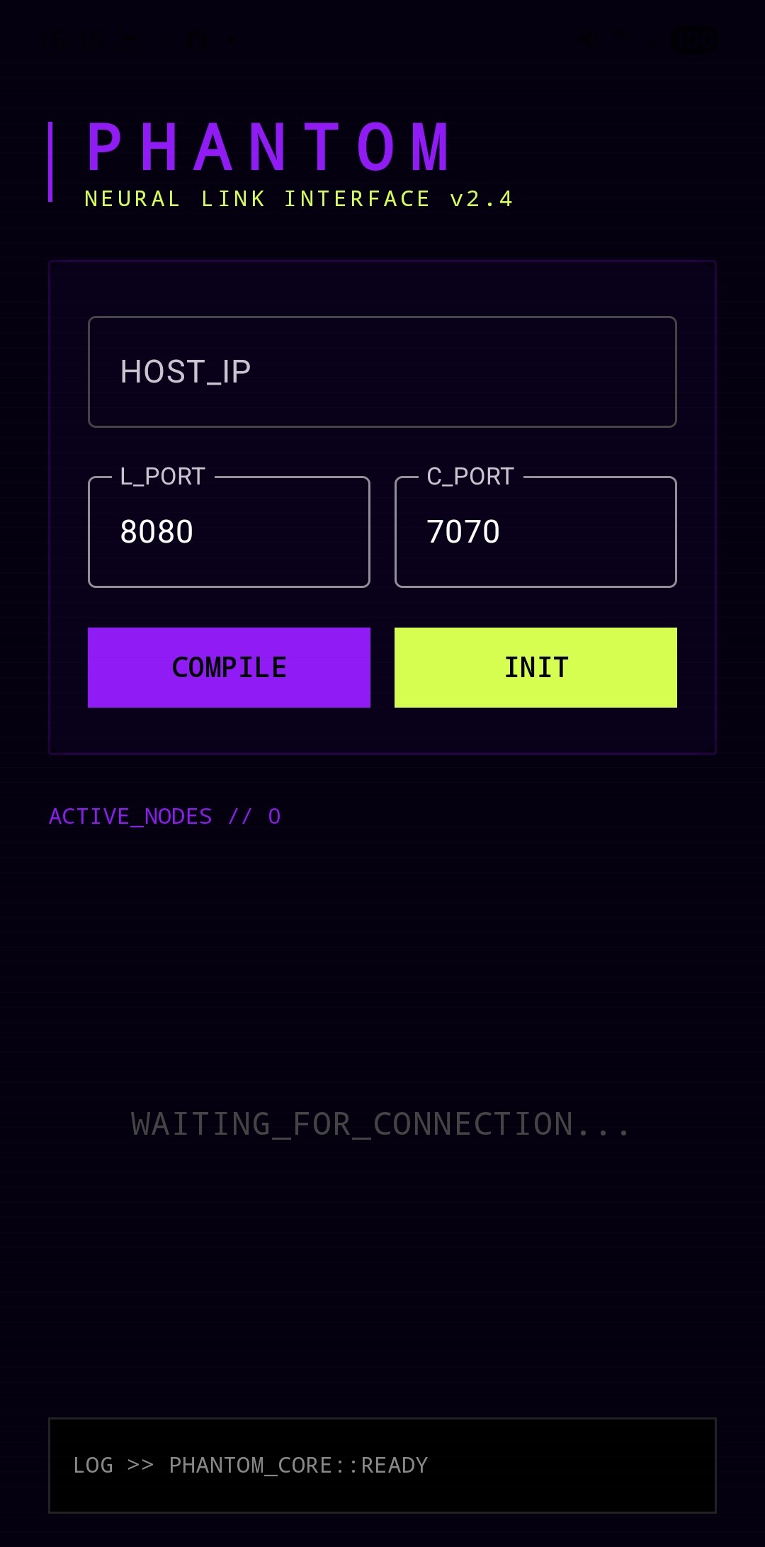 Phantom Neural Link Interface